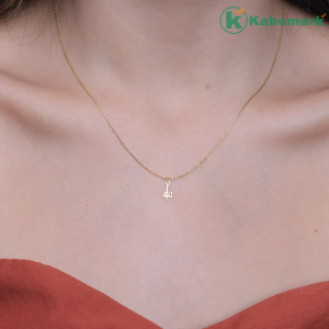 Tiny Allah pendant, Dainty Allah necklace, Islamic gift, Muslim necklace, Islamic necklace, Sterling silver jewelry, Allah charm