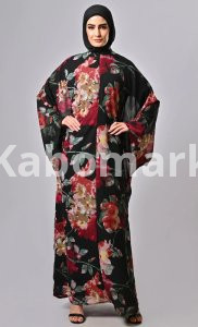 Unveiling Beauty: Zipper Down Abayas in Stunning Prints