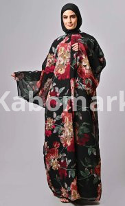 Unveiling Beauty: Zipper Down Abayas in Stunning Prints